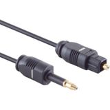 Digitale optische Mini Toslink - Toslink audio kabel - 2,2mm - 2 meter