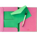 A-Journal Briefpapier Set - Roze Rood Groen