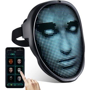 Led masker Intelligent lichtgevend purge masker - carnaval festival halloween - trippy cosplay