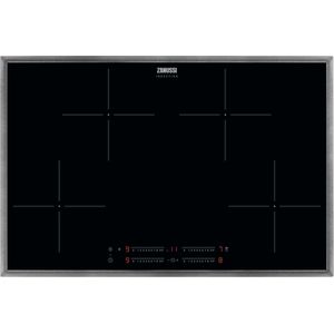 Zanussi ZITN844X Zwart Ingebouwd 80 cm Inductiekookplaat zones 4 zone(s)