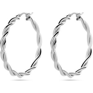 Oorringen 3,5 mm gedraaide buis