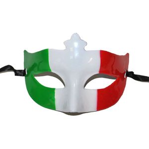 ESPA - Halfmasker voor italiaanse supporters - Maskers > Masquerade masker