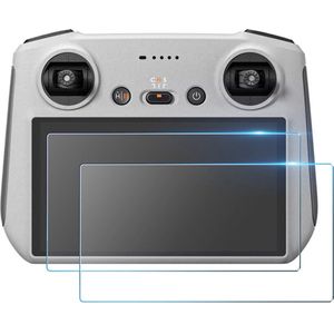Screen Protector 2 Stuks Geschikt Voor DJI Mini 3 Pro Controller - 9H Hardheid - Drone Bescherming - Transparant