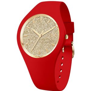 Ice Watch ICE glitter - Red passion 021080 Horloge - Siliconen - Rood - Ø 40 mm