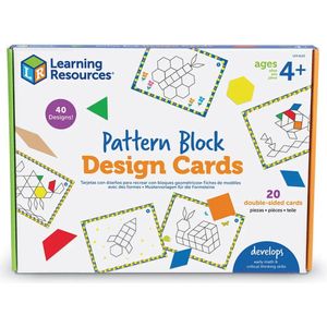 Pattern Blocks - Design Cards/Ontwerpkaarten