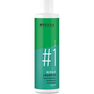 Indola Repair Shampoo 300ml - Normale shampoo vrouwen - Voor Alle haartypes