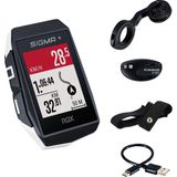 GPS Fietscomputer Sigma ROX 11.1 EVO GPS HR set met korte Butler stuurhouder - wit