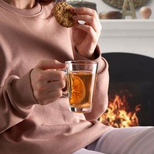 Theeglazen – thee glazen – set van 6 theeglazen – premium kwaliteit – luxe glazen koffie thee