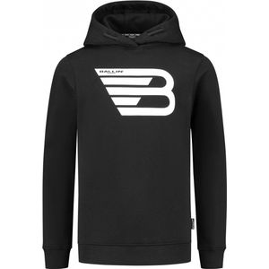 Ballin Amsterdam - Jongens Slim fit Sweaters Hoodie LS - Black - Maat 6