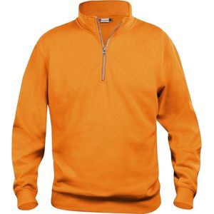 Clique Basic Half Zip 021033 - Signaal-oranje - L