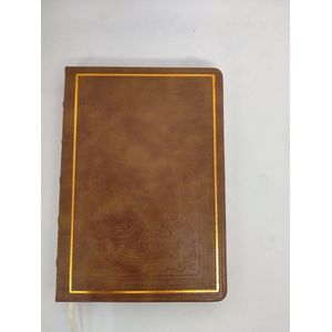 Old Books - notitieboek - 14 x 20 cm - rose gouden bladrand - gelijnd papier - bullet journal