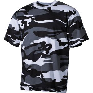 MFH US T-Shirt - Skyblue camouflage - 170 g/m² - MAAT XXXL