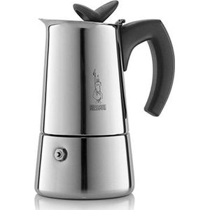 Bialetti Musa Induction - Percolator - 6 kops - Zilver