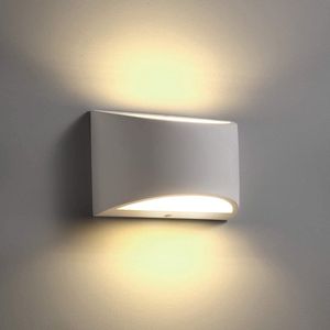 Moderne LED Wandlamp Dimbaar 12W - Sfeervolle Verlichting voor Woonkamer en Slaapkamer - Warm Wit Licht - Eenvoudige Installatie - Duurzaam en Stijlvol Design