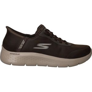 Skechers Slip-Ins Go Walk Flex Sneakers - Heren - Bruin - Maat:48