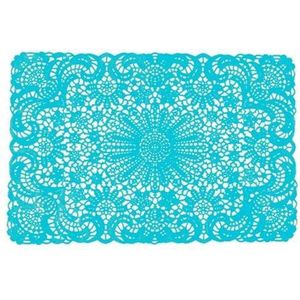 Placemat blauw - &k amsterdam placemat - klevering placemat - onderzetter