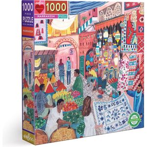 eeBoo Marrakesh Legpuzzel 1000 stuk(s) Kunst