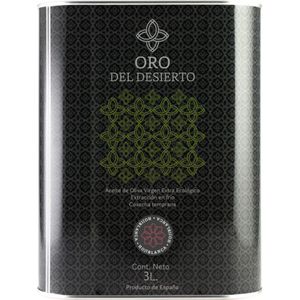 Oro del Desierto - Extra Vierge Organische Olijfolie - 3 liter - Hojiblanca olijf