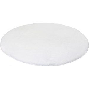 Badmat Relax, ovaal Wit 100cm rond