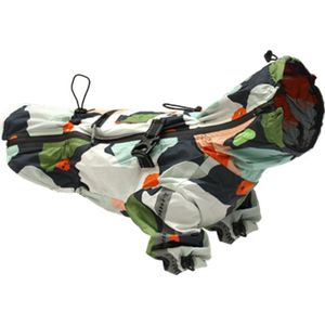 Croci regenjas hiking go harlequin groen / grijs / oranje / wit (35 CM)