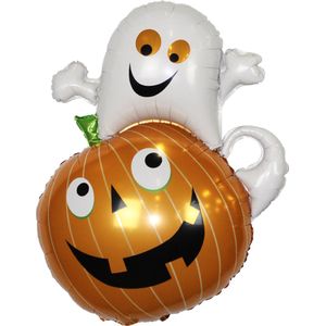 Halloween Decoratie Helium Ballonnen Halloween Versiering Halloween Ballon Feest Versiering Pompoen Ballon – 1 Stuk