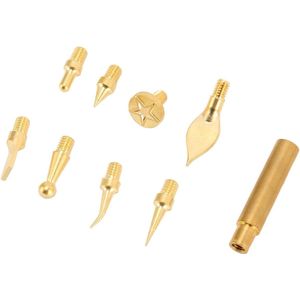 Trimkoppen 8 Messing Punten - Eenvoudige Verwijdering met 936 Soldeerbout - ABS PLA Nylon .