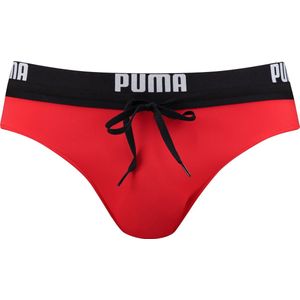 Puma - Zwemslip Logo Band Heren Zwembroek - Maat L