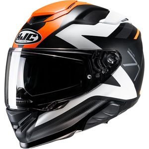 Hjc Rpha 71 Pinna Black Orange Mc7Sf Full Face Helmets S - Maat S - Helm