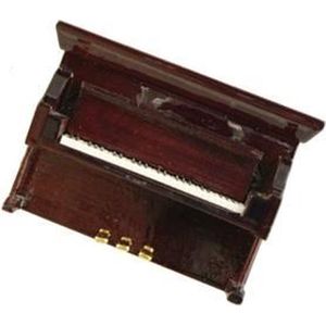 Magneet piano kastanjebruin