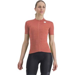 Sportful Supergiara Korte Mouw Wielertrui Oranje L Vrouw