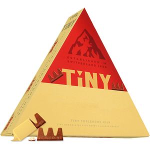 Toblerone Tiny chocolade deluxe geschenkdoos - melkchocolade met nougat, amandel en honing - chocoladecadeau - 224g