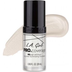 LA Girl PRO Coverage HD Foundation - White (GLM641) Foundation Lightener