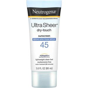 Neutrogena, Ultra Sheer Dry-Touch Sunscreen, SPF 45, 3 fl oz (88 ml)