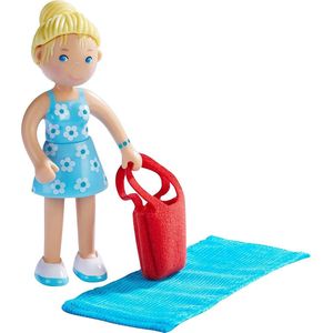 Little Friends Poppenhuispop Mama Ines 12 Cm Lichtblauw/rood