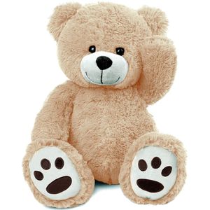 Teddybeer Barry Pluche Knuffel beer XXL 100 cm - Knuffelbeer XL Extra Groot – Speelgoed Teddybeer – Grote Beer Cadeau Reuze Knuffels - Jongens Meisje Baby Plush Bear