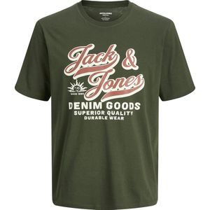 JACK&JONES - JJELOGO TEE SS O-NECK 2 COL AW25 SN - Heren - T-shirts