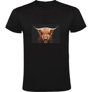Schotse hooglander Heren T-shirt - dieren - dierentuin