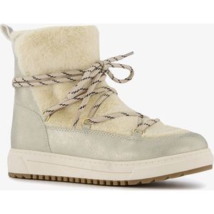 Blue Box gevoerde meisjes boots met imitatiebont - Beige - Maat 30