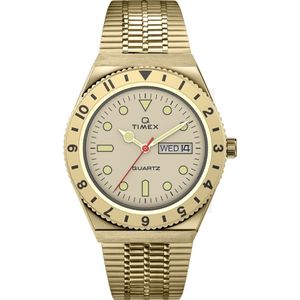 Timex Q Reissue TW2V18700 Horloge - Staal - Goudkleurig - Ø 38 mm