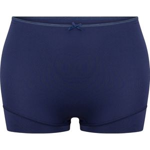 RJ Bodywear Pure Color dames short extra hoog - donkerblauw - Maat: XXL