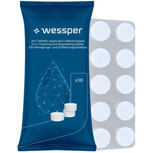 Reinigingstabletten voor Jura - Philips - Saeco - 10 tabletten Coffee oil remover ontvettingstabletten