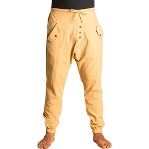 PANASIAM Yogibroek classic, Vrijetijdsbroek unisex, wijde stoffen broek, harembroek