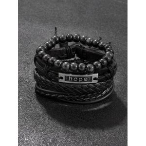 Set armbanden Hope 4 stuks