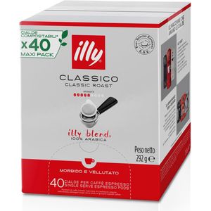 Illy ESE koffie servings Classico (40stuks)