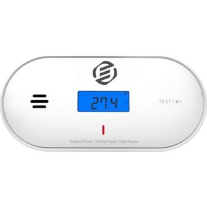 Equivera Koolmonoxidemelders - CO Melder- Combimelder - 10 Jaar Sensor - Slimme Melder - Gecertificeerd