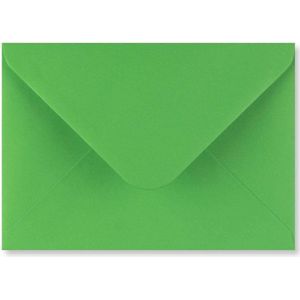 Groene enveloppen 13,3x18,4 cm 100 stuks