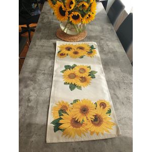 Tafelloper Gobelinstof Sunflower 100*45cm