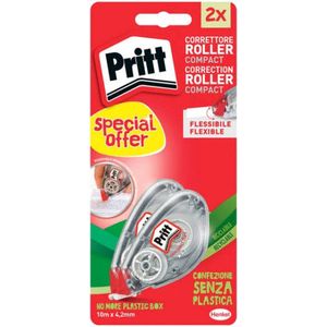 Correctieroller pritt compact flex 4.2mm | Blister a 2 stuk | 10 stuks