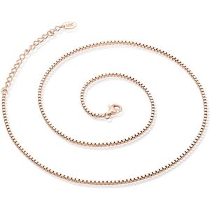 Venetiaanse Ketting - 18k Roségouden Aanpasbaar