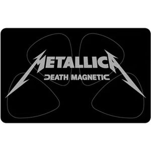Metallica - Plectrum - Death Magnetic - Pikcard met 4 plectrums